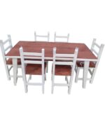 JUEGO DE COMEDOR  ---MODELO RECTO--- - Imagen 5